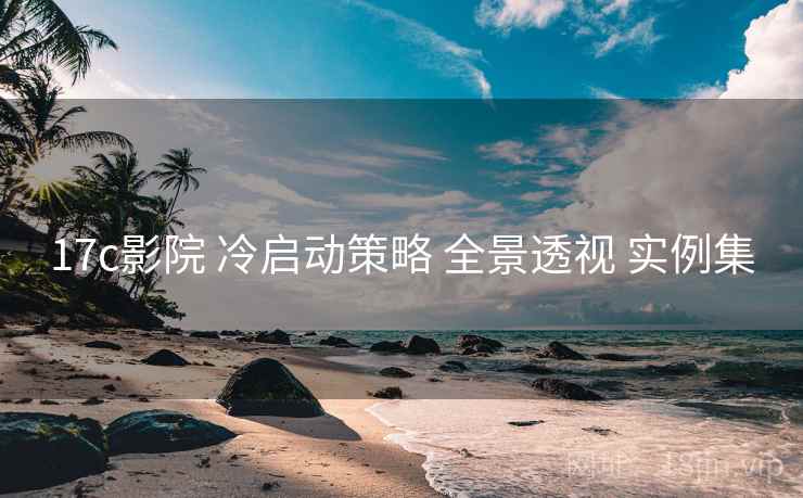 17c影院 冷启动策略 全景透视 实例集